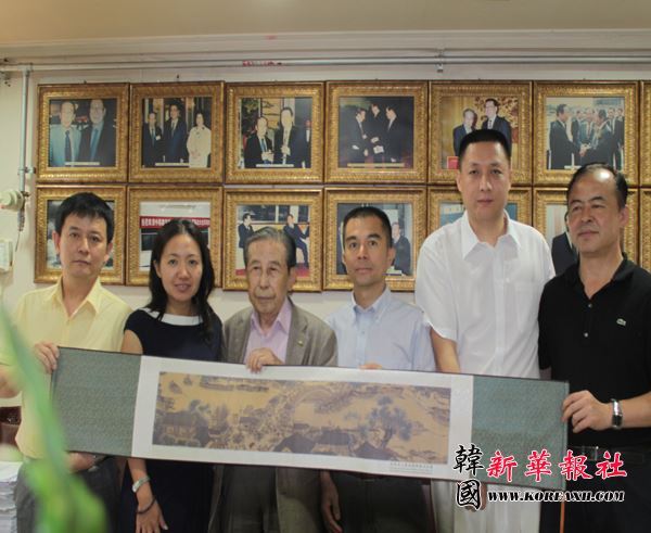 北京市人民政府侨办访韩团拜访中国在韩侨民协会总会