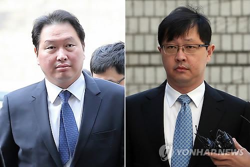 SK会长崔泰源挪用公款获刑4年