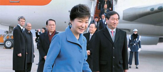 朴槿惠总统去年的首脑外交正在逐渐取得成果