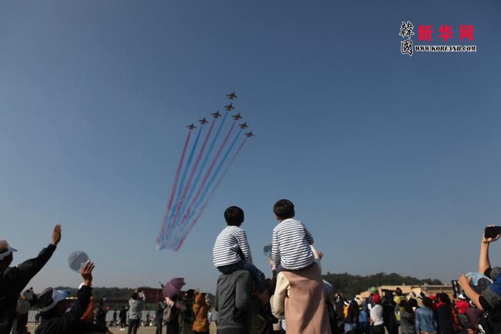 与空军一同进行的2018泗川航空展