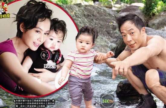 朱茵出书忆怀孕历程 女儿照片曝光得其美貌基因