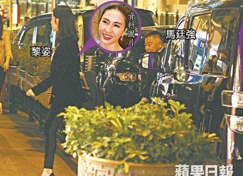 黎姿外出用餐遭偷拍 抗拒镜头抛下老公快闪