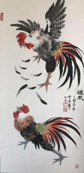 京津画派花鸟画名家孔祥华：雍容典雅_大家本色