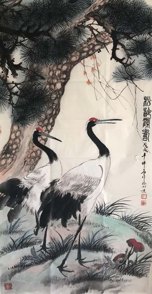京津画派花鸟画名家孔祥华：雍容典雅_大家本色